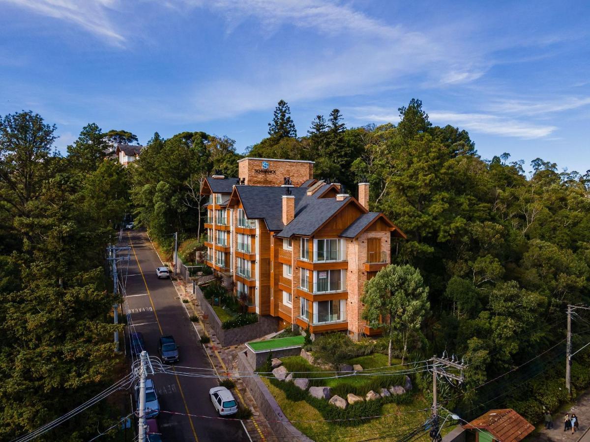 Alpes Da Montanha 203 - Ap Novo Junto Ao Centro De Gramado + Garagem Apartment Exterior photo